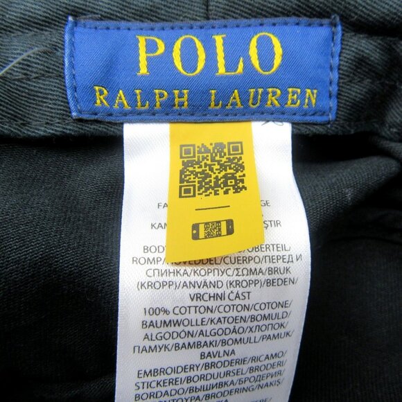 Polo Ralph Lauren Embroidered Pony Bucket Hat Adult Size S/M Black White NEW - Picture 8 of 10
